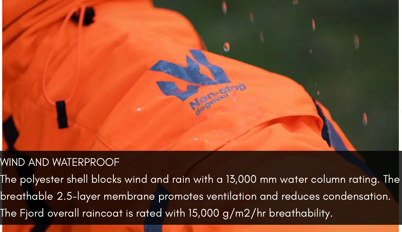 FJORD OVERALL RAINCOAT