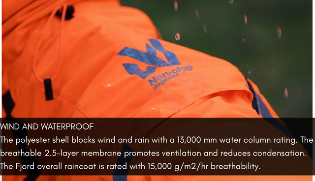 FJORD OVERALL RAINCOAT