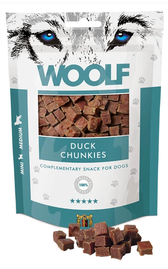 WOOLF DUCK CHUNKIES 100gr