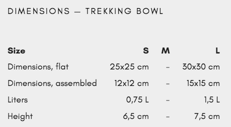 TREKKING BOWL