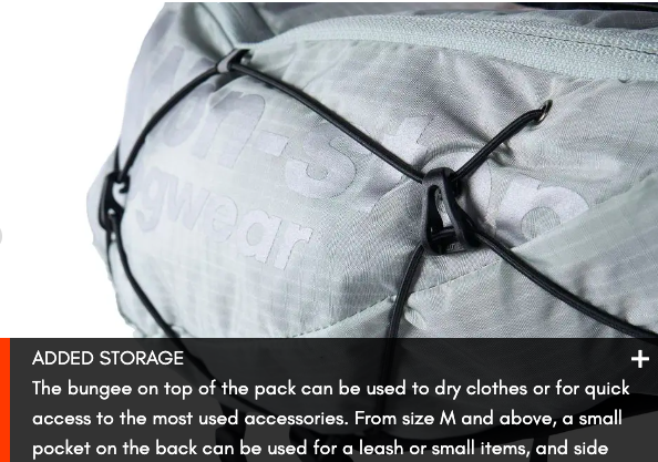 TRAIL LIGHT DOG BACKPACK