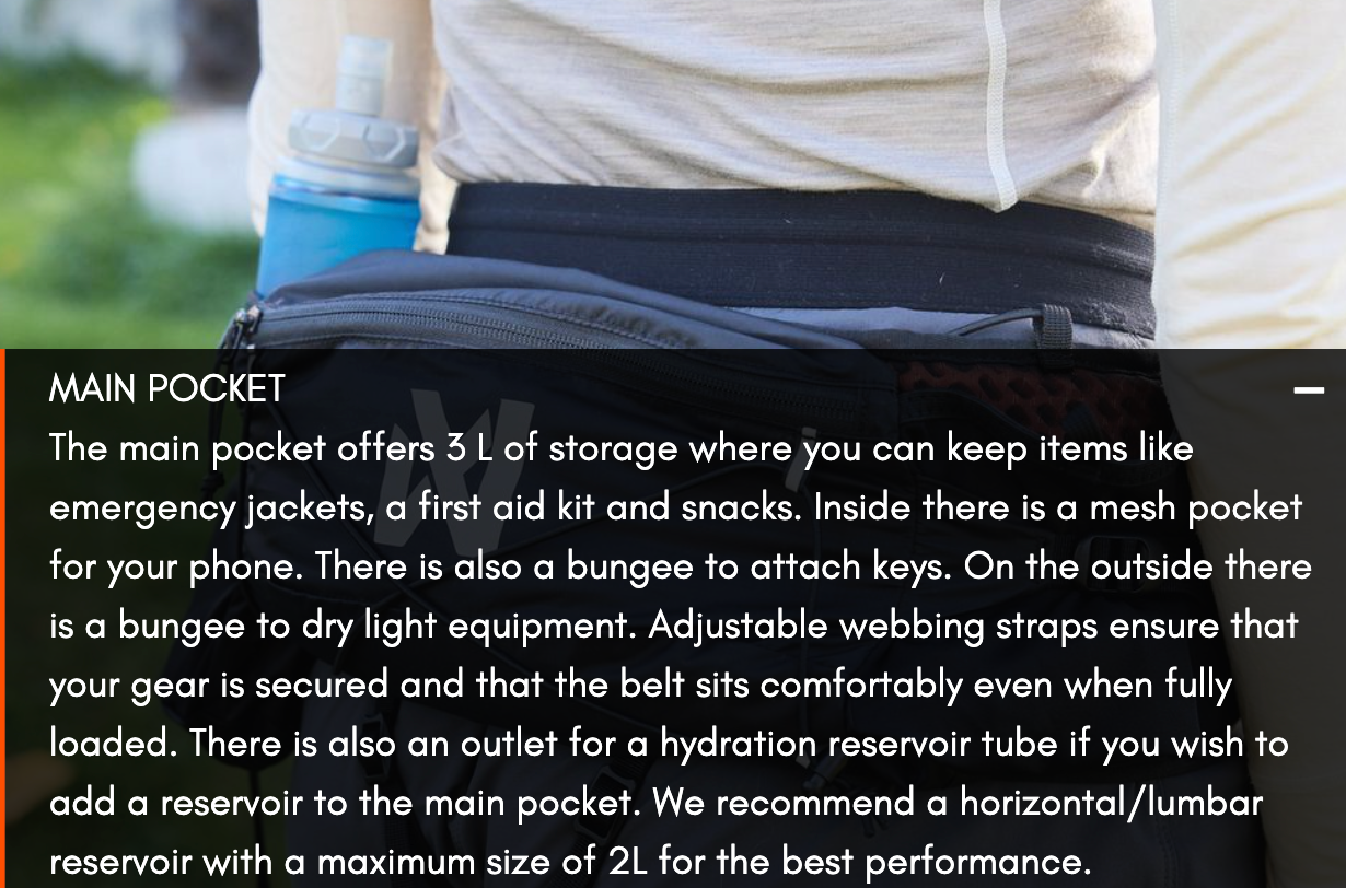 TRAIL LIGHT BELT